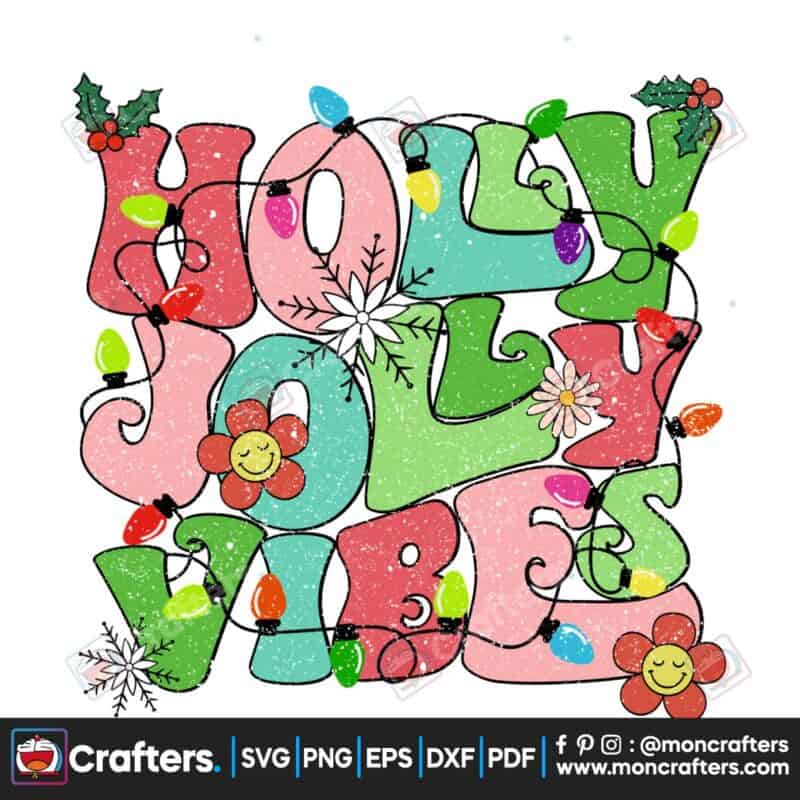 holly-jolly-vibes-retro-christmas-lights