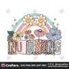 nurse-retro-wildflowers-boho-rainbow