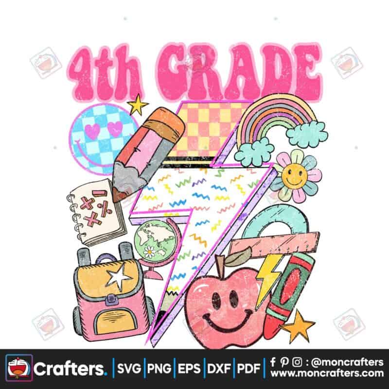 fourth-grade-retro-teacher-school-png