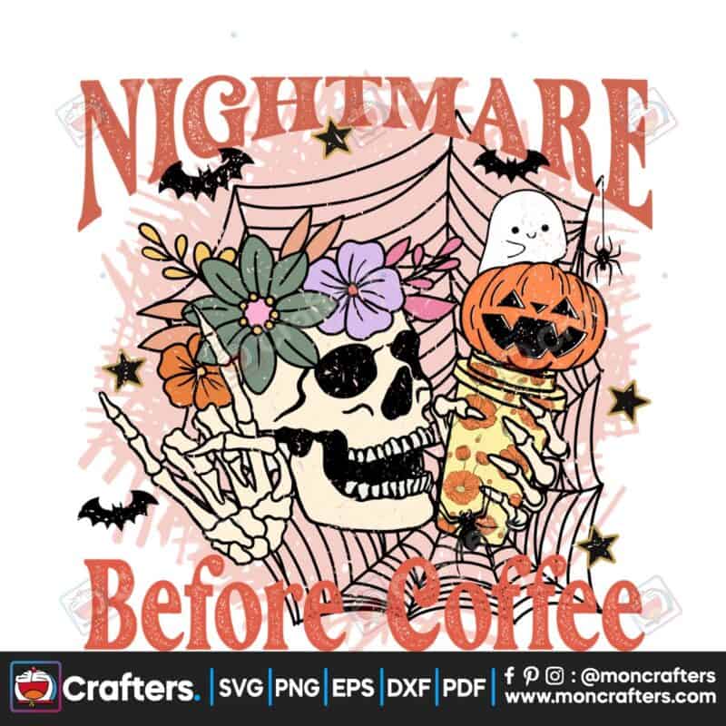nightmare-before-coffee-skeleton-flowers