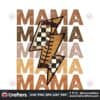 football-mama-stacked-lightning-bolt-png