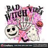 retro-halloween-pink-neon-ghost-grunge