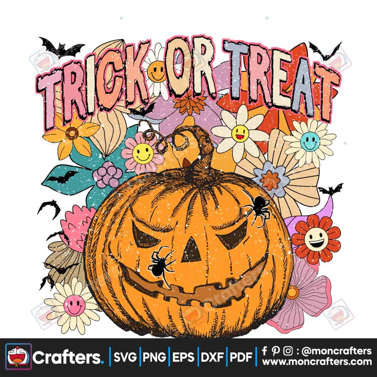 trick-or-treat-retro-flowers-halloween