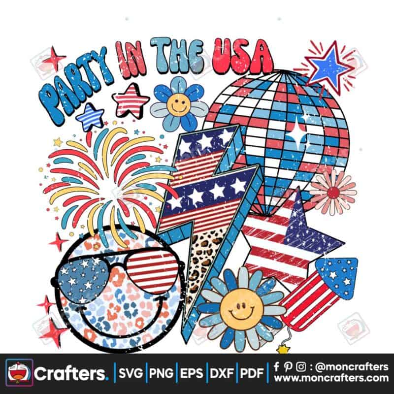 party-in-the-usa-retro-groovy-patriotic