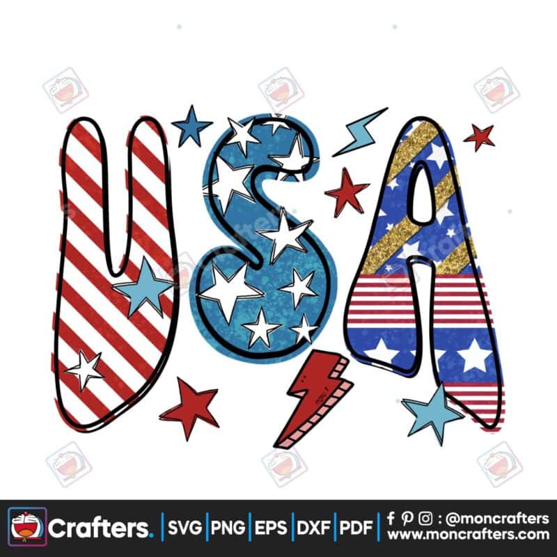 usa-stars-and-stripes-glitter-doodle