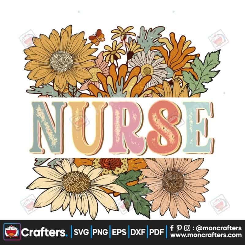 nurse-floral-boutique-retro-spring-png