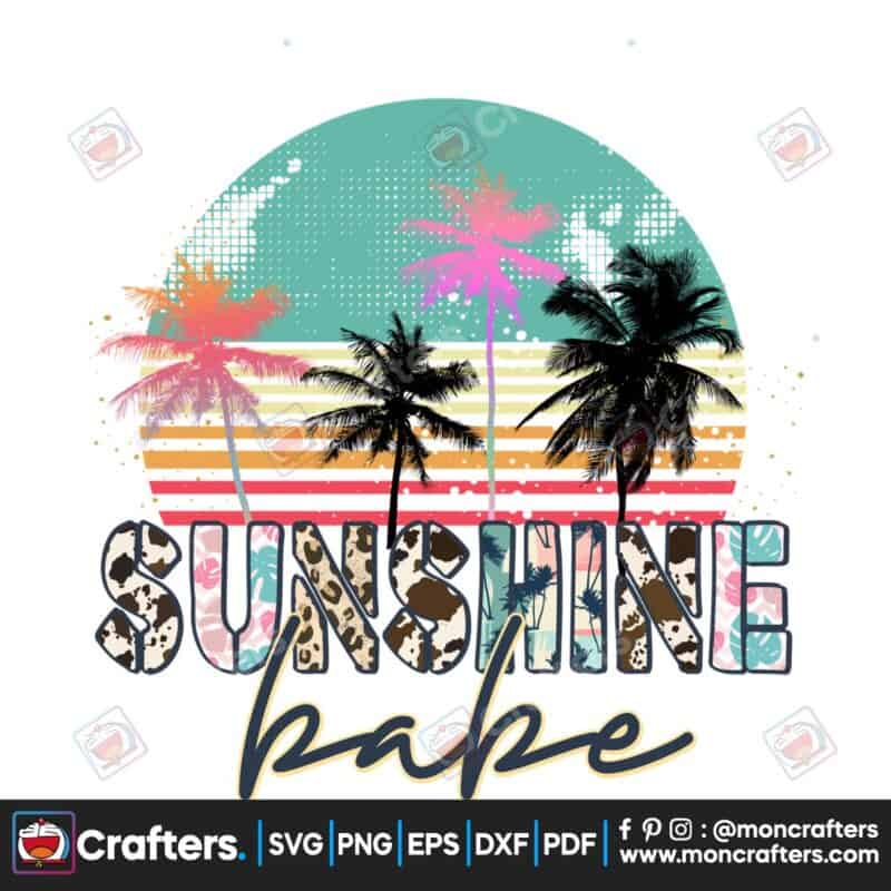 sunshine-babe-retro-summer-png