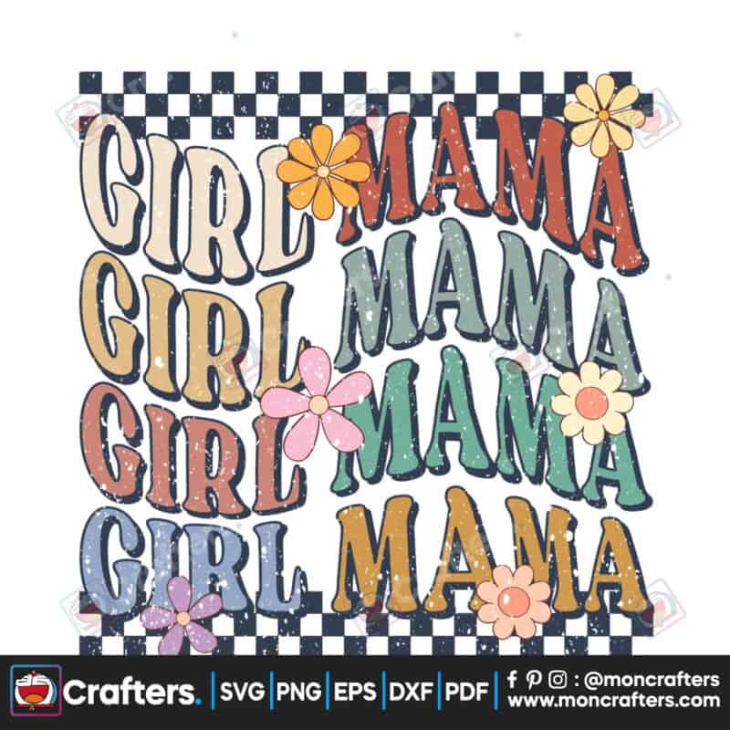 girl-mama-retro-flower-sublimation