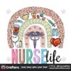 nurse-life-retro-rainbow-sublimation