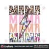 mama-stacked-lightning-bolt-flower-png