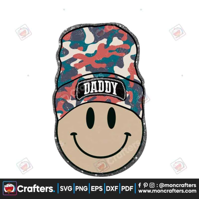 smiley-face-beanie-retro-daddy-camo-png