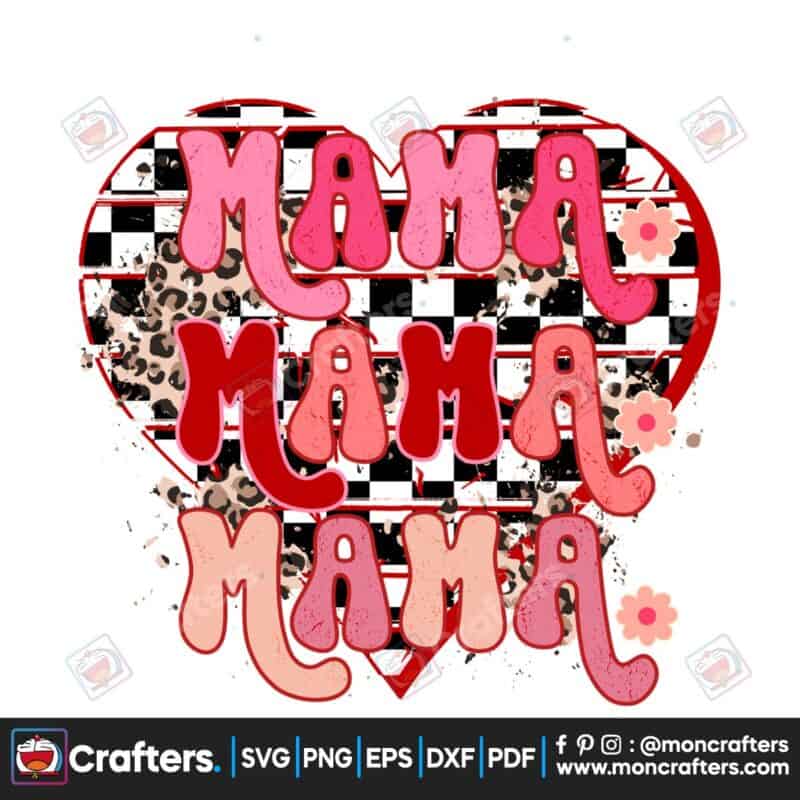 mama-retro-valentines-day-png-heart