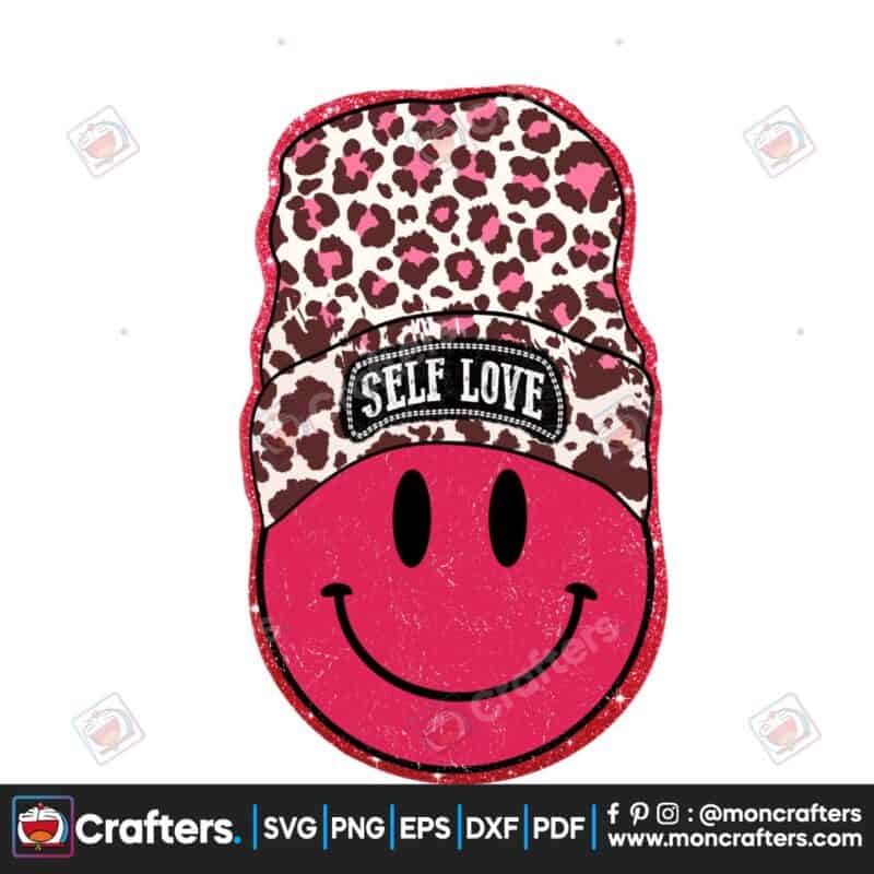 smiley-face-beanie-retro-self-love-png