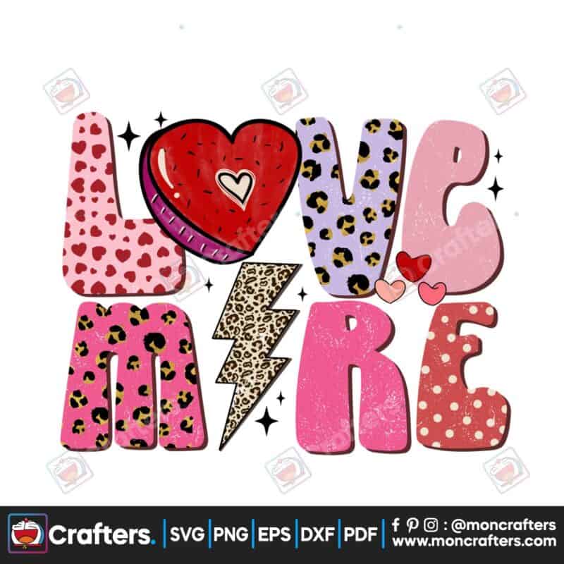 love-more-valentine-png-groovy-love