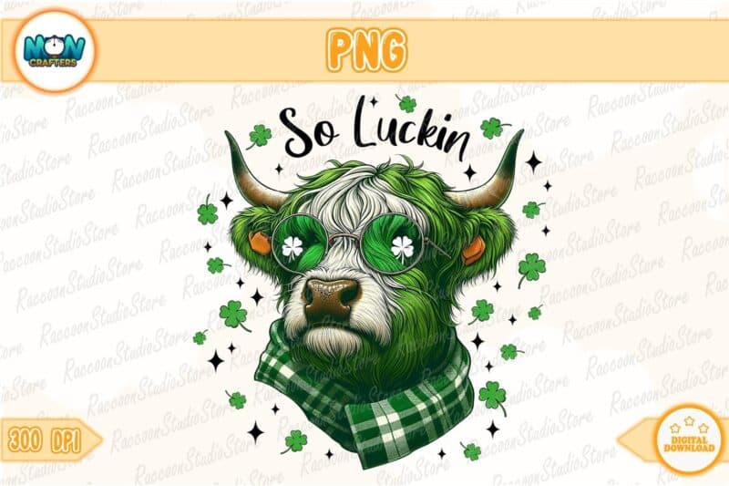 vintage-patrick-day-highland-cow-instant-download