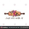 just-roll-with-it-clipart-png