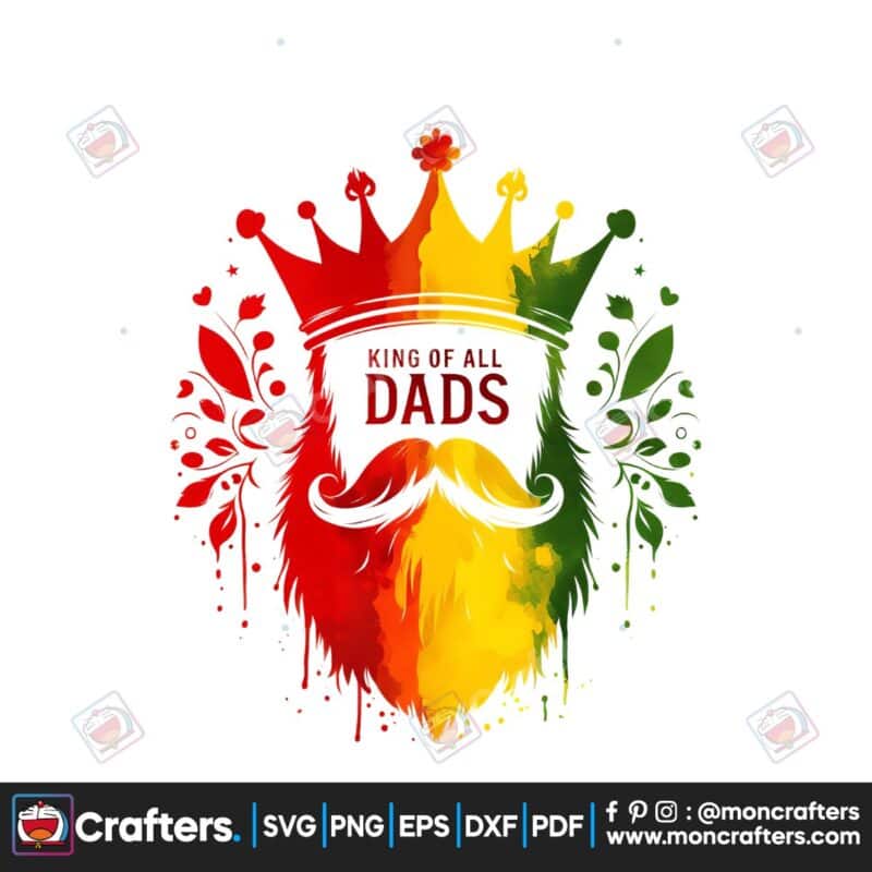 king-of-all-dads-clipart-png