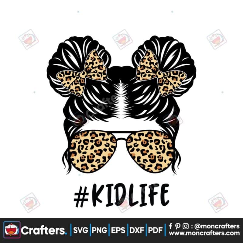 leopard-messy-bun-momlife