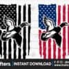 duck-hunting-flag-svg-hunting-svg