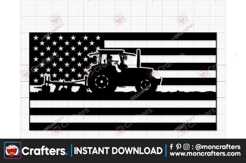 us-farm-tractor-patriotic-svg