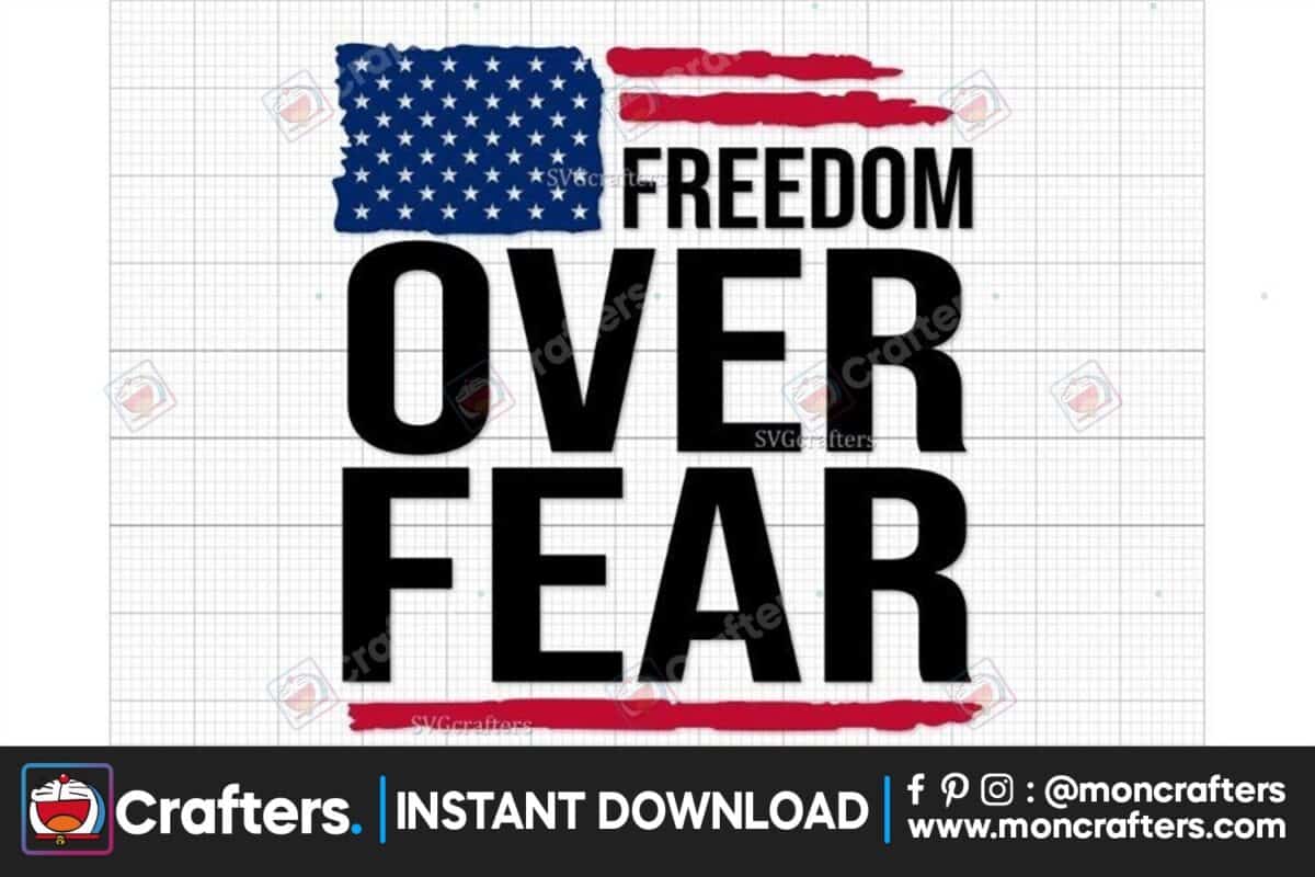 freedom-over-fear-flag-svg-us-flag-svg