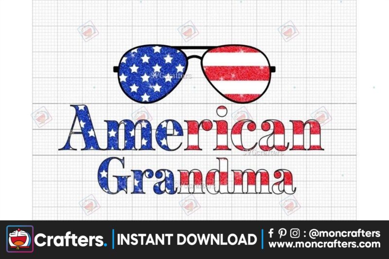 american-grandma-png-4th-of-july-png