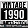 vintage-1990-svg-png-32nd-birthday-svg