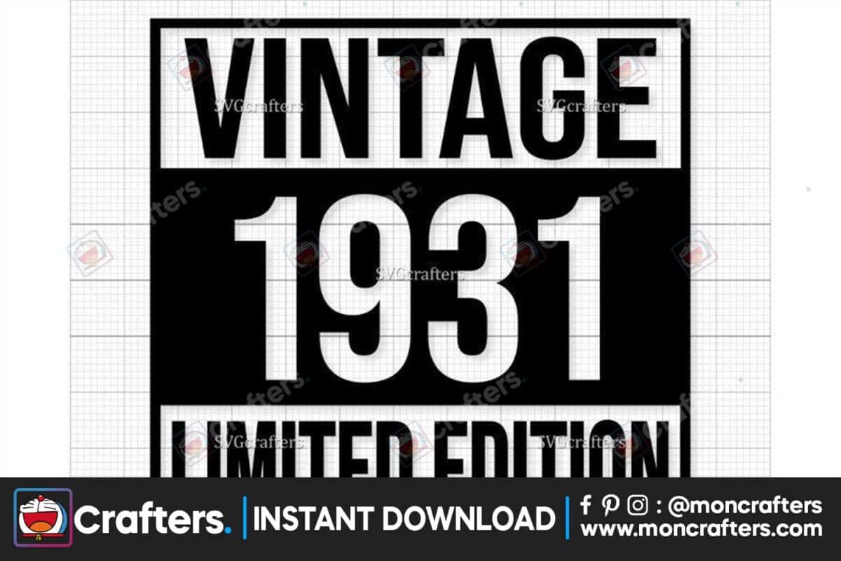 vintage-1931-png-svg-91st-birthday-svg