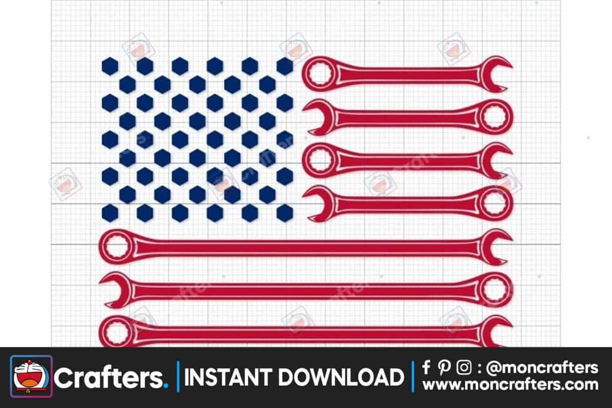 wrench-flag-svg-mechanic-flag-svg