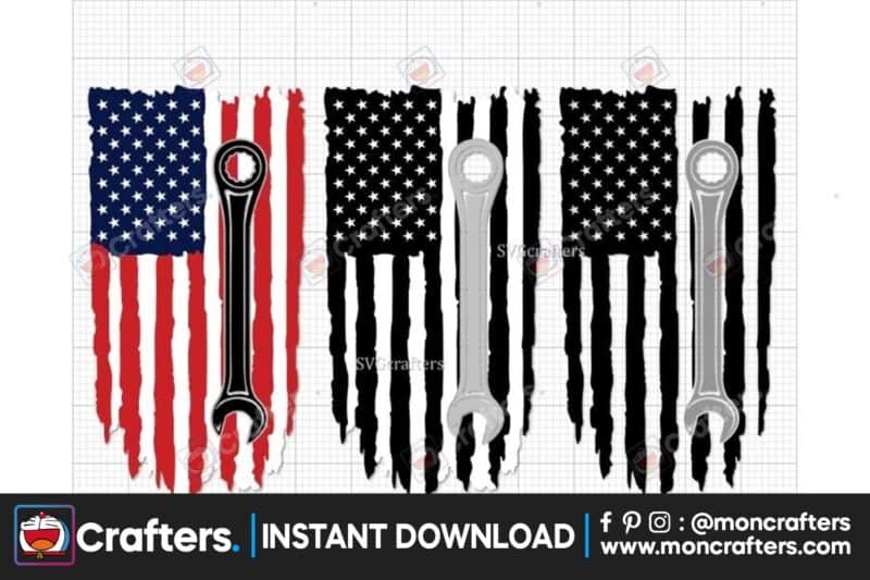wrench-flag-svg-mechanic-flag-svg