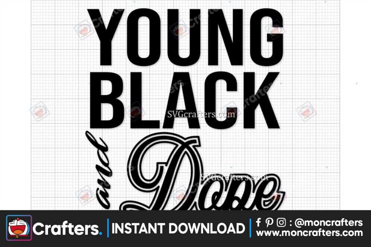 young-black-and-dope-svg-melanin-svg