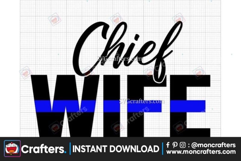 chief-wife-blue-line-svgpolice-wife-svg