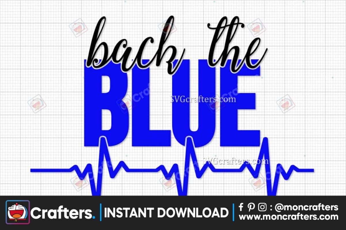 back-the-blue-hearbeat-svg-police-svg