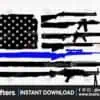 police-svg-thin-blue-line-svg