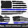 police-svg-thin-blue-line-svg