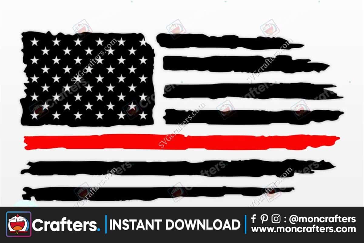 american-distressed-flag-firefighter