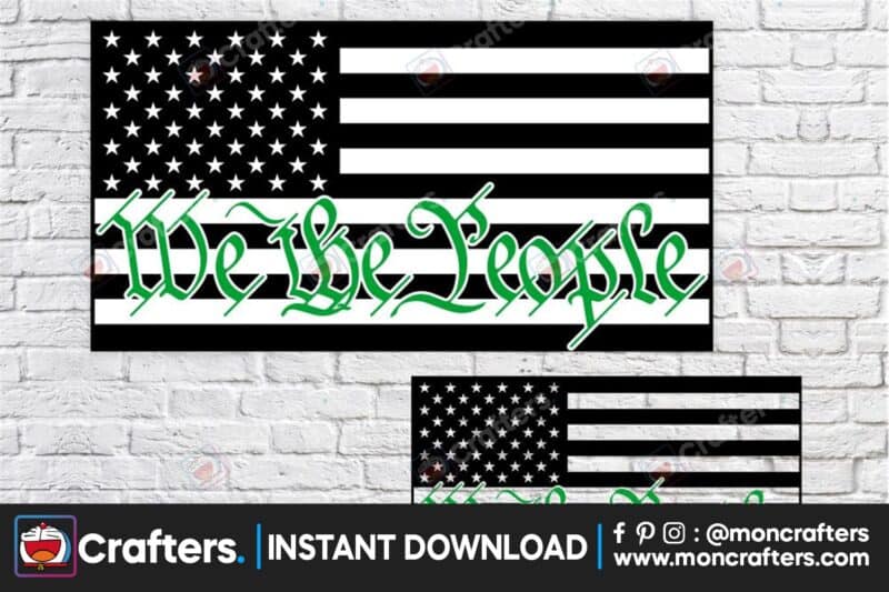 american-flag-we-the-people-green-line