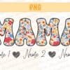 name-custom-mama-png-retro-mom-png-instant-download