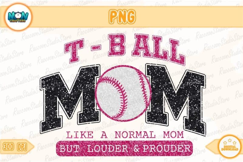 t-ball-mom-png-retro-mama-instant-download