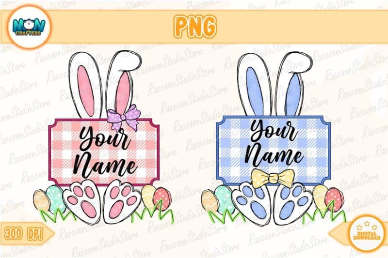 boy-and-girl-easter-day-custom-kid-name-instant-download