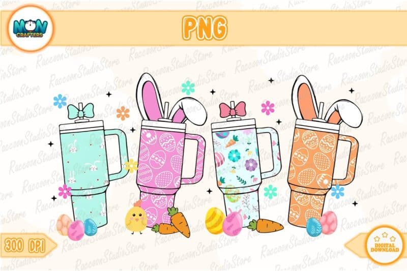 bunny-easter-cup-png-happy-easter-png-instant-download