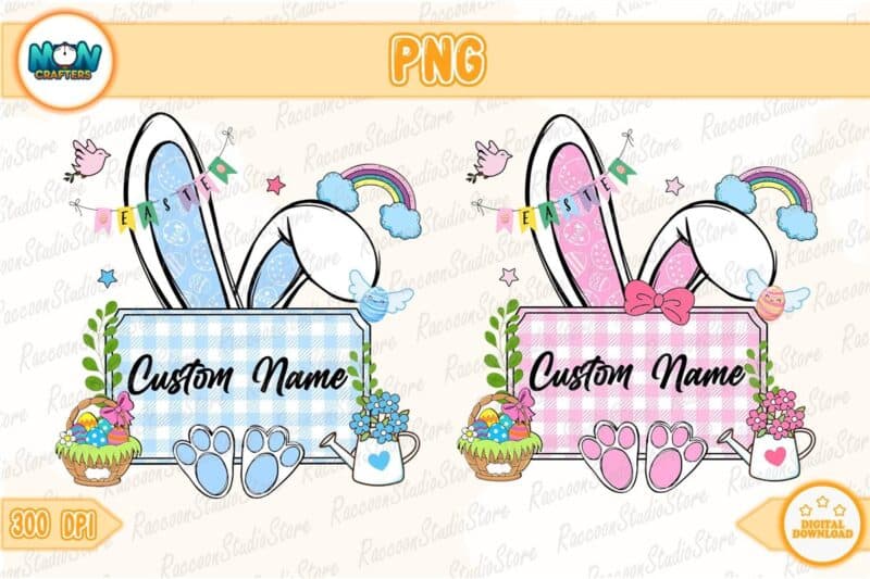 boy-and-girl-easter-day-custom-kid-name-instant-download