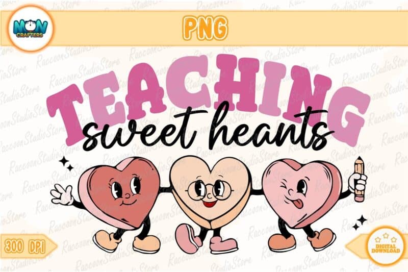 retro-teaching-sweethearts-png-instant-download