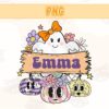 custom-name-kids-checkered-halloween-png-instant-download