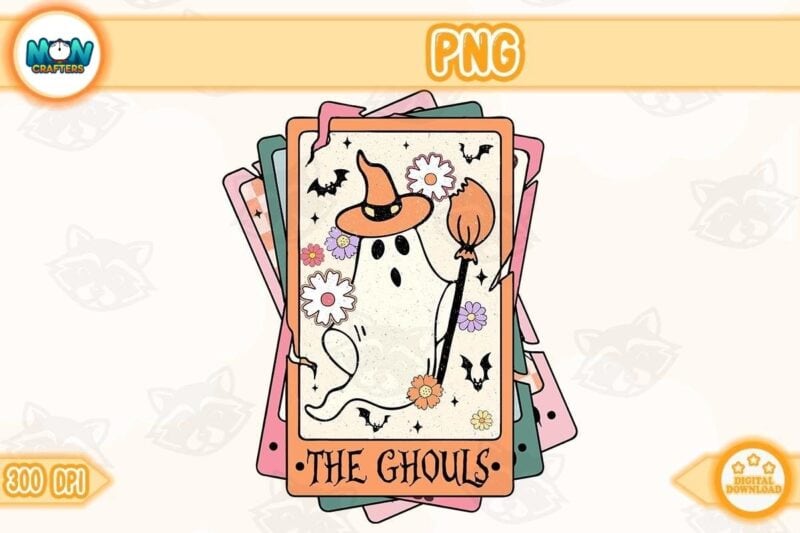 retro-halloween-tarot-card-png-instant-download