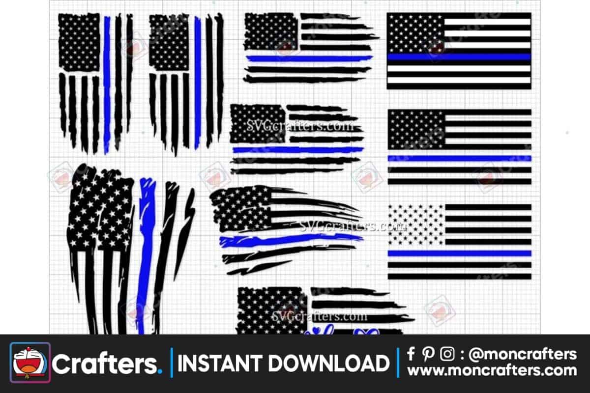 police-svg-bundle-thin-blue-line-svg