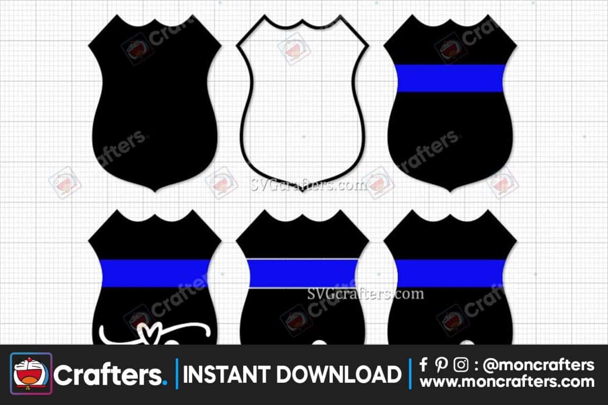 police-badge-back-the-blue-set