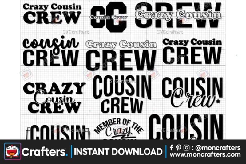 the-cousin-crew-svg-best-cousin-svg