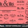 wedding-svg-bundle-mr-and-mrs-svg