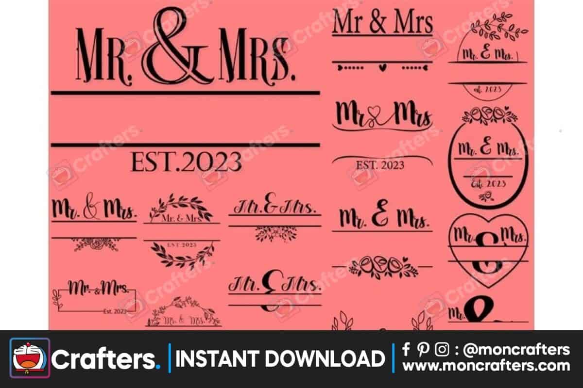 wedding-svg-bundle-mr-and-mrs-svg